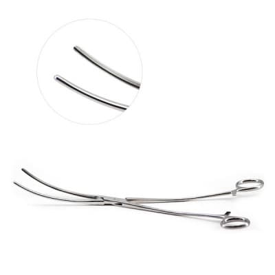Debakey Vascular Clamp For Aortic Aneurysm Slightly Curved Jaws 8.5cm Size 10 1/2"