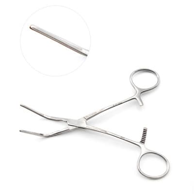 Debakey Pediatric Multipurpose Clamp angled 90 Size 5 1/2"