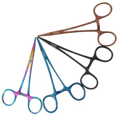 Halsted Mosquito Forceps 4 3/4" Straight Color Coated