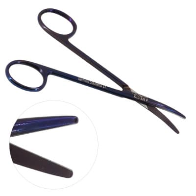 Metzenbaum Dissecting Scissors 5" Color Coated Straight