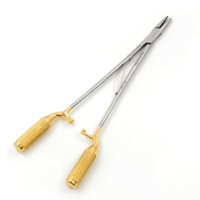 NeoGrip Quick Release Chromosome Surgical Mayo Hegar Needle Holders Serrated Tungsten Carbide