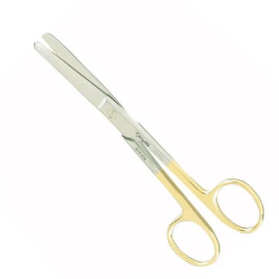 Operating Scissors Blunt Blunt Straight Tungsten Carbide