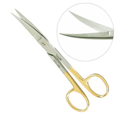 Operating Scissors Sharp Sharp Curved Tungsten Carbide