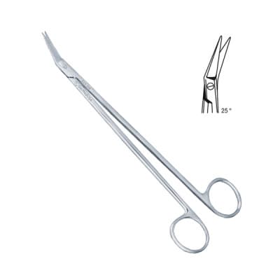 Potts Smith Scissors 7" Delicate Angled