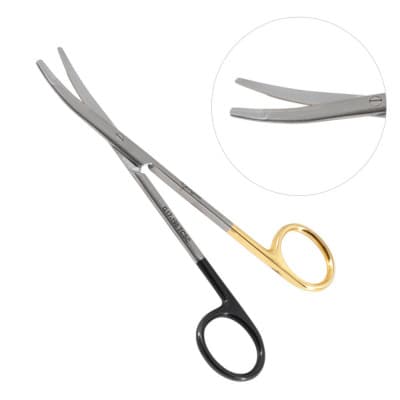 Ragnell (Kilner) Dissecting Scissors Tungsten Carbide Super Sharp Curved