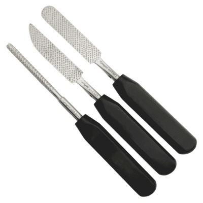 Single Side Bone Rasp Phenolic Handle