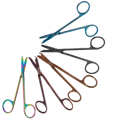 Spencer Stitch Scissors 5" Color Coated