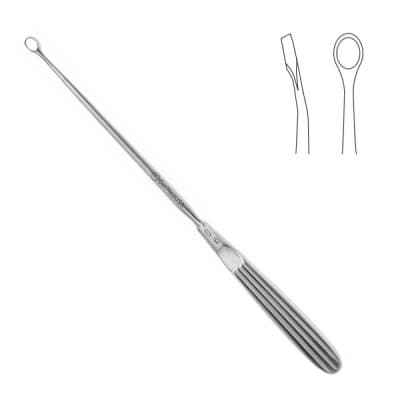 Semmes Ring Curette 9"