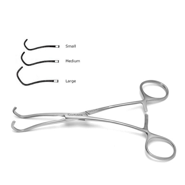 Debakey Derra Anastomosis Vascular Clamp