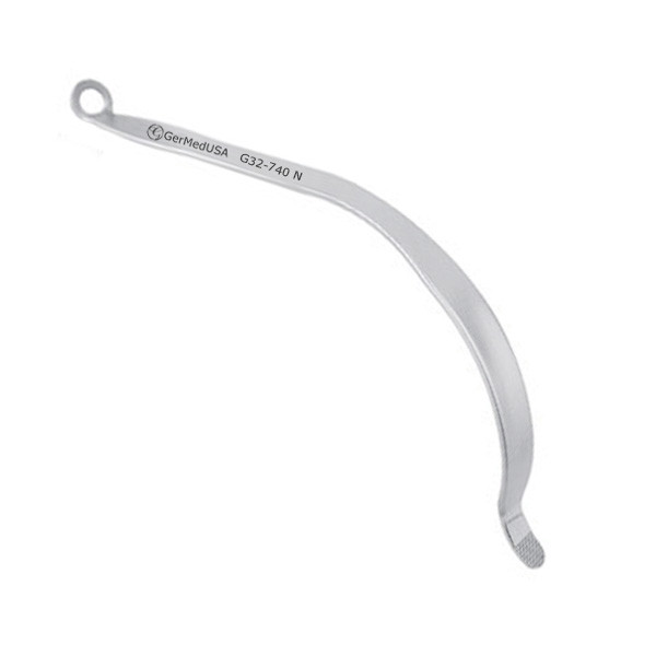 Narrow Cobra Retractor 11.75" (29.8cm) Handle Length 6.5" (16.5cm)