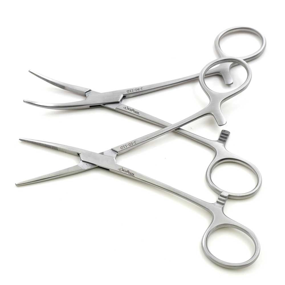 kelly hemostatic forceps 5-12 left hand