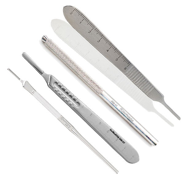 SCALPEL HANDLES - STAINLESS STEEL | GerMedUSA Inc