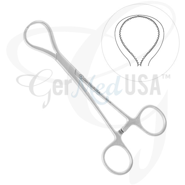 Lewin Bone Forceps 7 Slightly Curved Serrated Jaws Germedusa Inc 8152