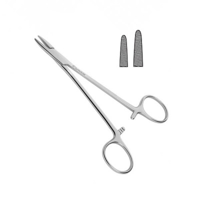 The main parts of a needle holder. The handles consist of a shank, a... |  Download Scientific Diagram
