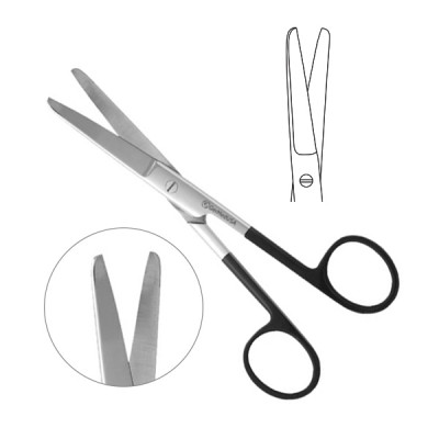 Operating Scissors - Curved, S/B, 5-1/2