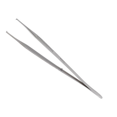 Dermal Body Piercing Kit - 2 Stainless Steel Forceps with 11