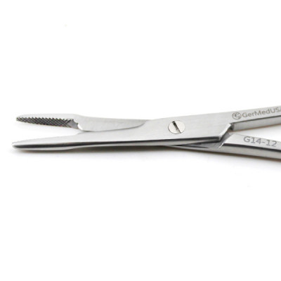 Med Vet International Olsen-Hegar Needle Holder and Scissors, Serrated