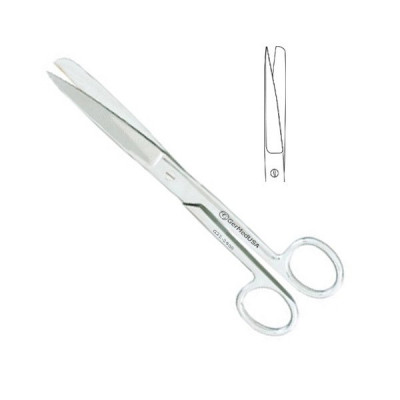 MOLESKIN and FELT Scissors, Sharp/Blunt Points, Straight, (191cm)7-1/2