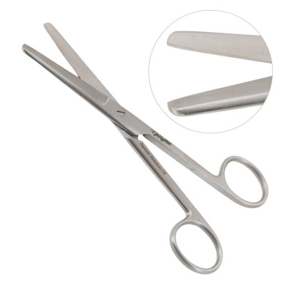 Operating Scissors Blunt Blunt Point Straight