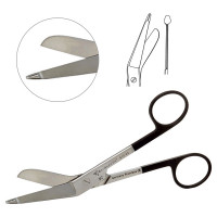 MEDLIFE MiniMedicut Tactical Scissors - All-Black Razor Sharp Scissors for  Cutting Tough Materials